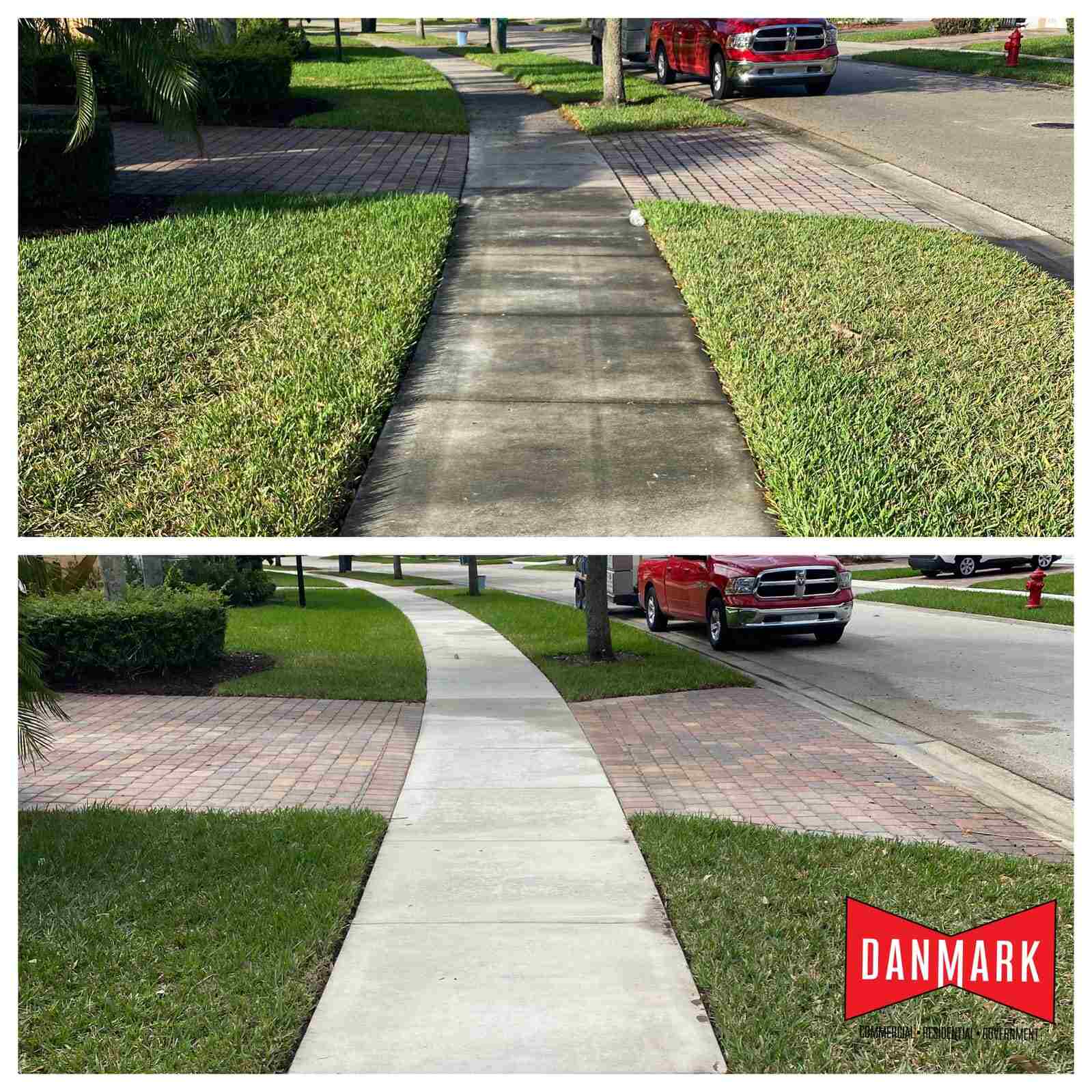 Sidewalk cleaning